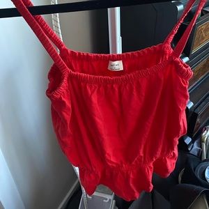 Red tank top from Wilfred❤️
